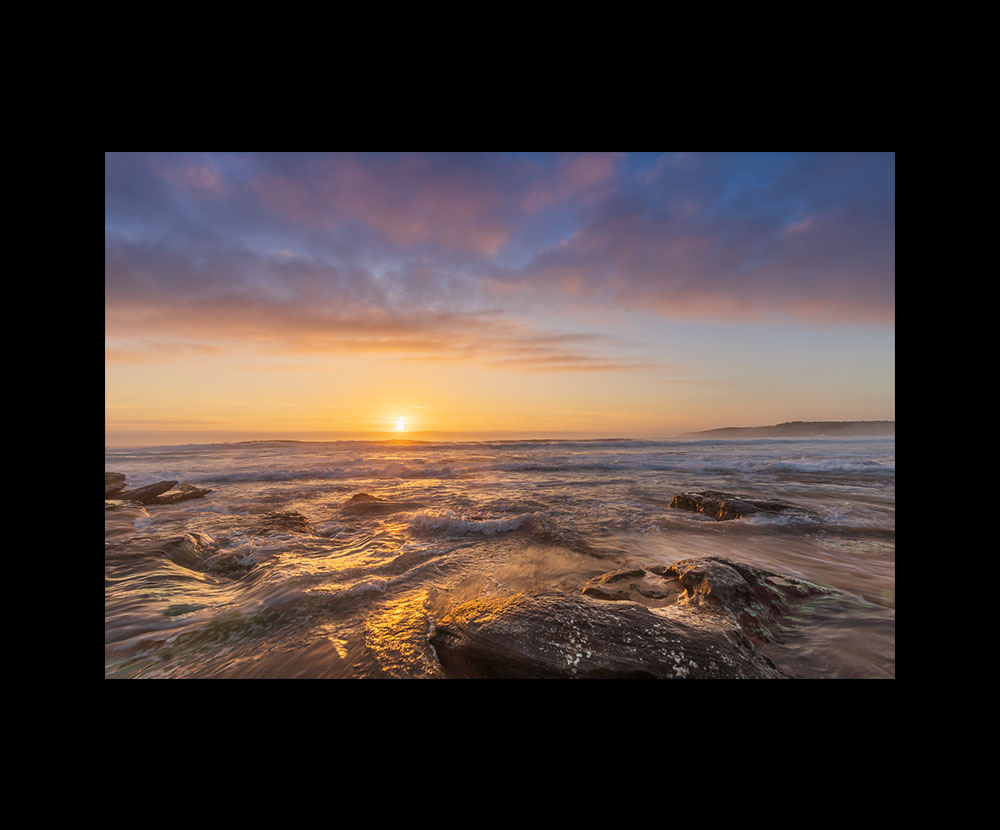 Summer Sunrise, Australia Seascape Photo